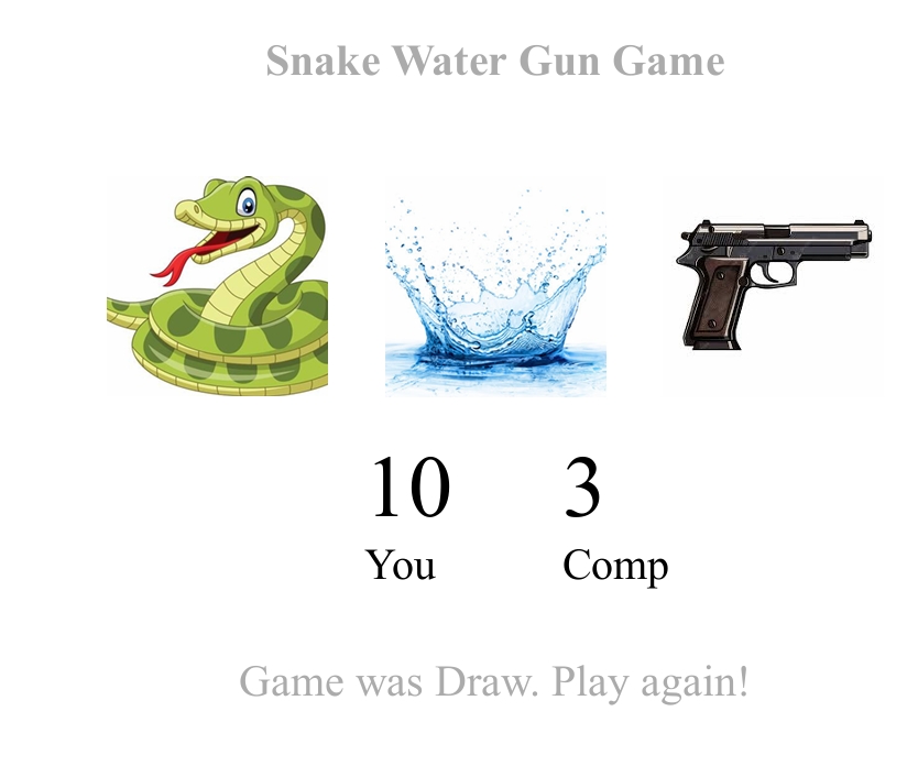 Snake Water Gun Game Screenshot